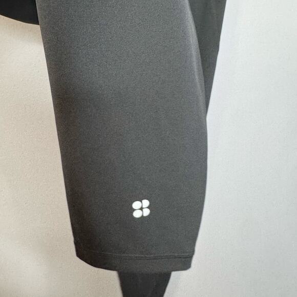 Sweaty Betty Power 7/8 Workout High Rise Leggings Slate Grey Stretch Womens Sz 8 - Picture 6 of 12